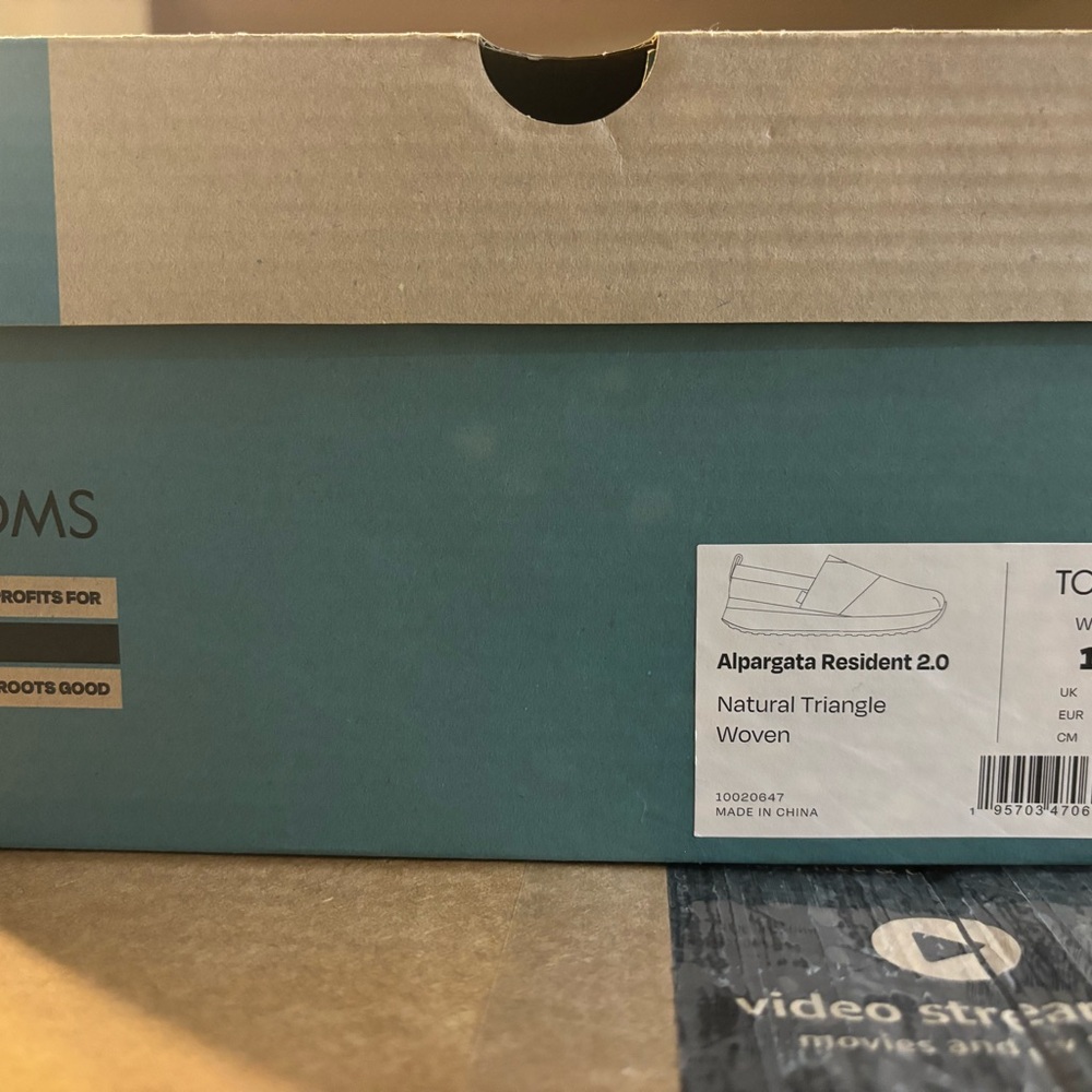 TOMS Alpargata Resident 2.0 Natural Woven Shoes